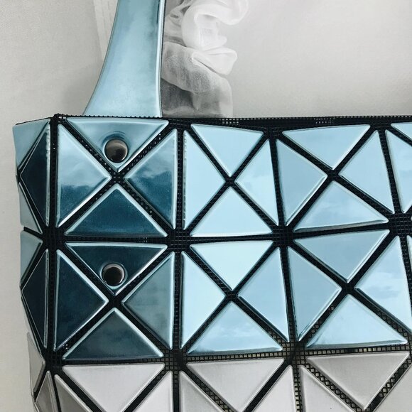 NWT Bao bao Issey Miyake Tote Bag in blue&silver - Picture 8 of 12